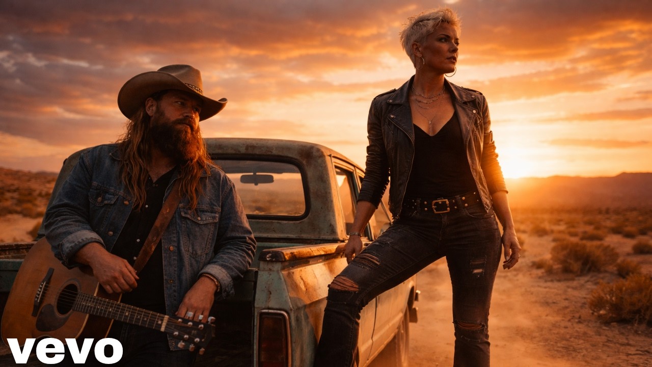 Chris Stapleton ft. P!NK. - Burn It Down Beautiful (2026 AI Music Video)