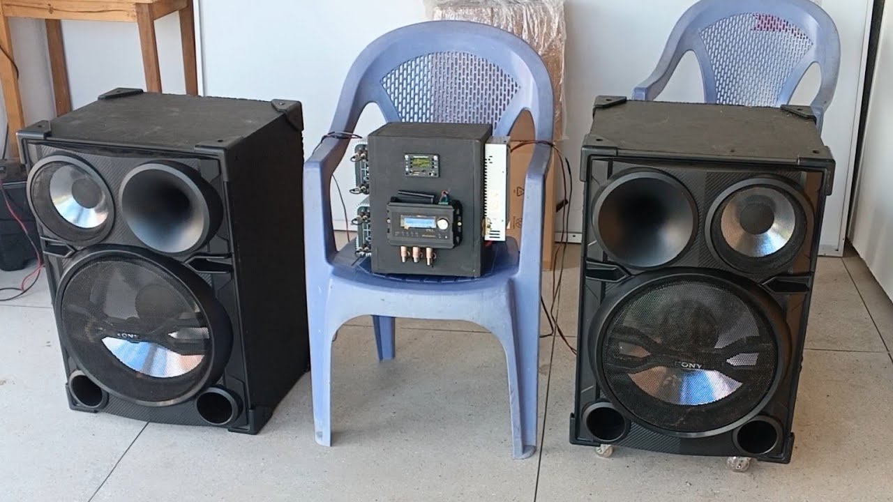 Projeto Caixa da Sony com módulo 12V