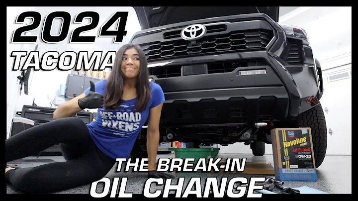 How to Change Oil on a 2024 Tacoma | First DIY Oil Change at Home!