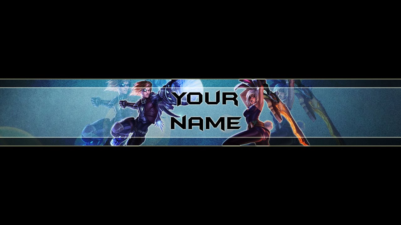 Bannière youtube-League of legends v.2 - YouTube
