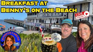 🔴LIVE Bennys on the Beach Breakfast on Lakeworth Pier  Lakeworth FL  06/13/2026