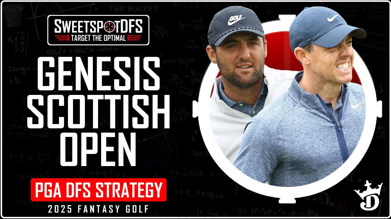 Genesis Scottish Open | SweetSpotDFS | PGA DFS Strategy