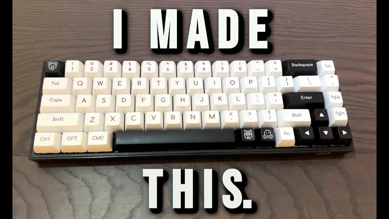 I Built My First Custom Mechanical Keyboard!