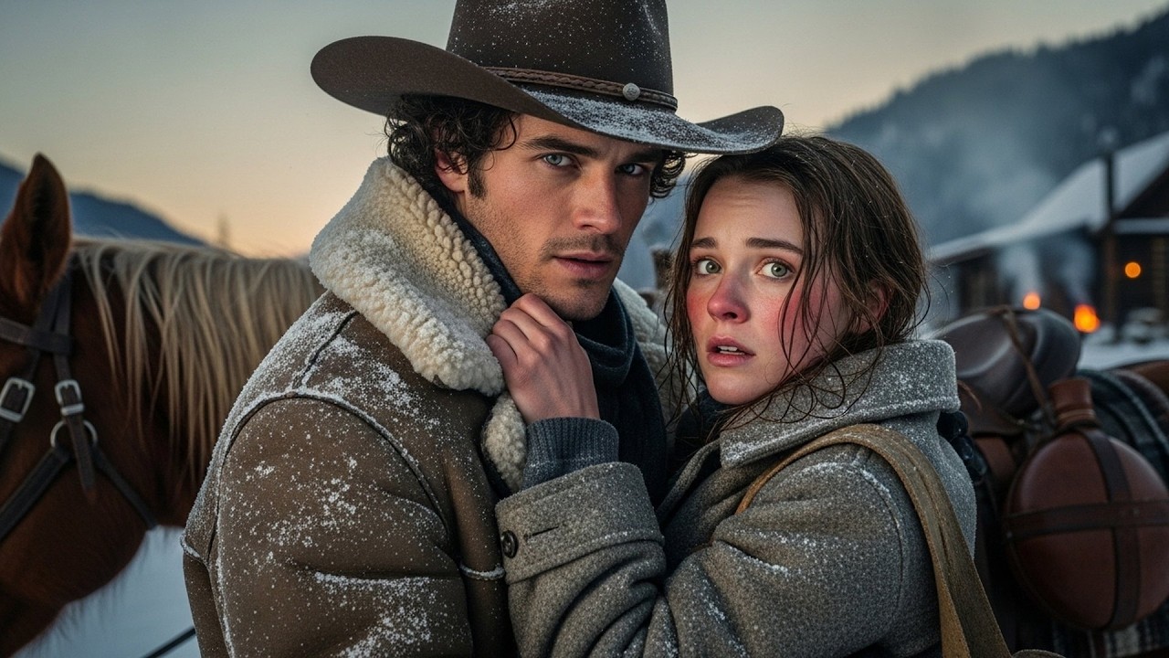 Snow Fell as She Tried to Walk Away, The Cowboy Said 