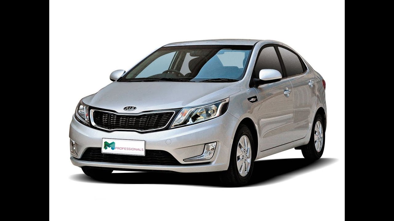 Замена лобового стекла на Kia Rio в Казани.