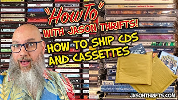 How To Ship CDs and Cassettes With Jason Thrifts