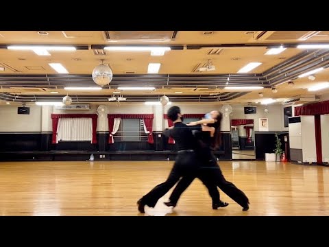 練習風景】Waltz 2020.10.19 社交ダンス・競技ダンスのステップ