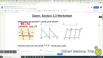 IN CLASS VIDEO 3.3 practice Geometry