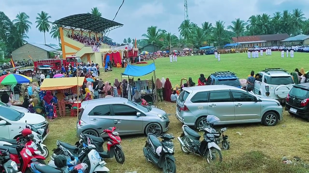 Penampilan PASKIBRAKA Padang Gelugur Pasaman Tahun 2024