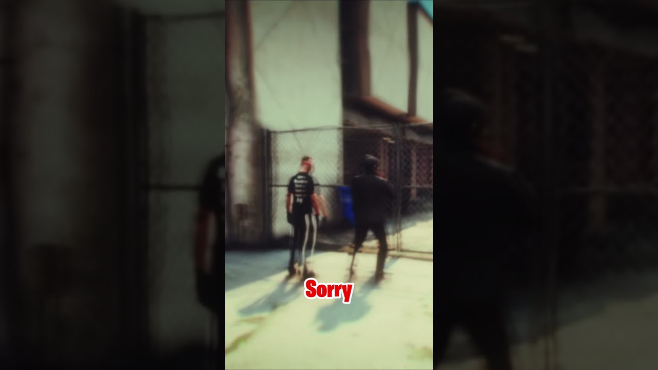 Mistakenly said sorry to MS13 | 