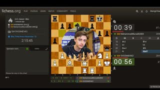 GM Daniil Dubov Lichess Blitz Titled Arena November 2022