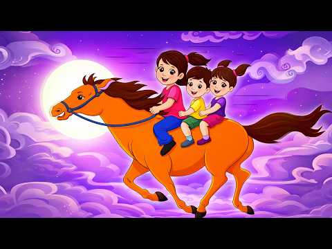 Lakdi Ki Kathi , लकड़ी की काठी काठी पे घोड़ा | Animated Song | Hindi Rhymes FOr Children #cartoon