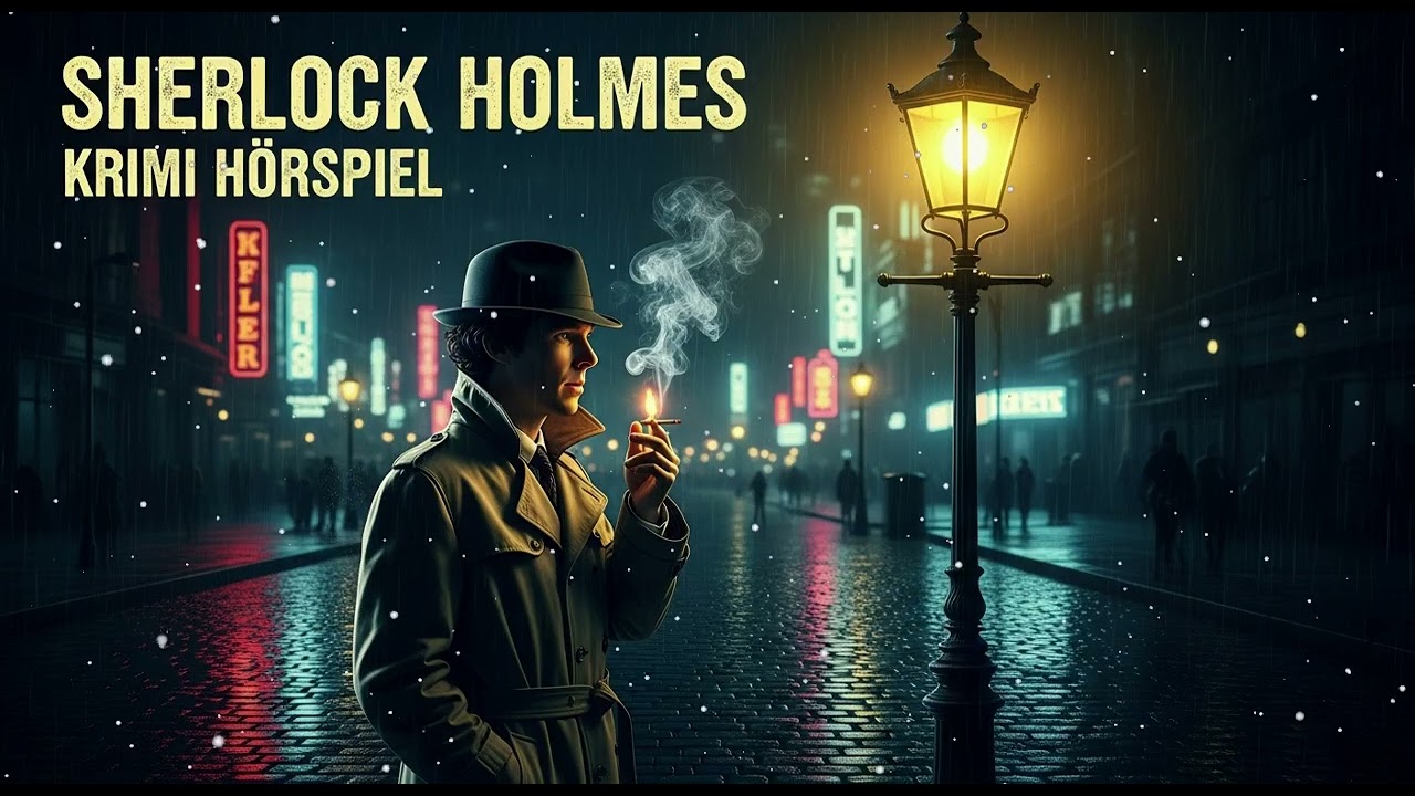 Sherlock Holmes Krimi Hörspiel – Das Intelligenzspiel des Detektivs – Echte menschliche Stimmen