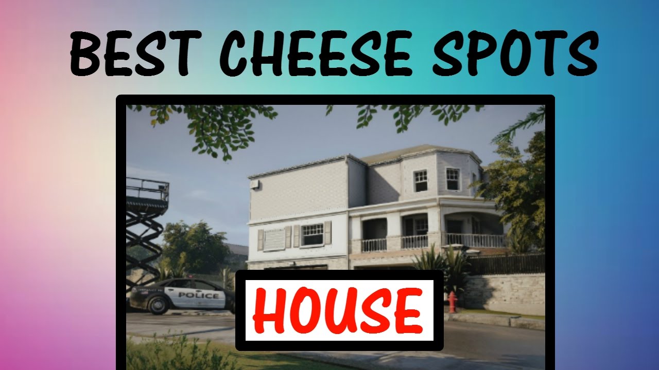 Best Hiding/Glitch spots on HOUSE | Rainbow Six Siege.