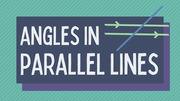 Angles In Parallel Lines