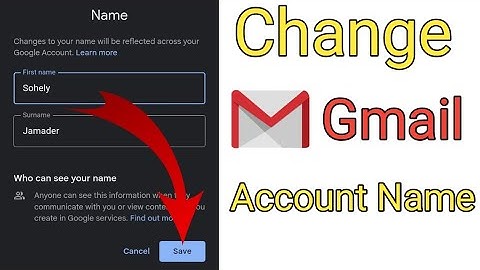 How To Change Gmail id or Google Account Name Easy & Fast 2023// SJS-TECH360