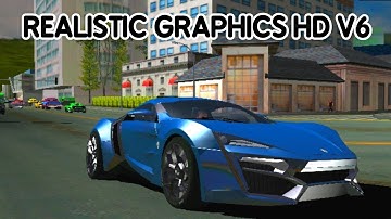 REALISTIC GRAPHICS HD V6 - MODPACK ON GTA SA ANDROID
