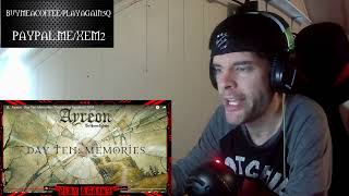 Ayreon - Day Ten: Memories (The Human Equation) (First Time Reaction)