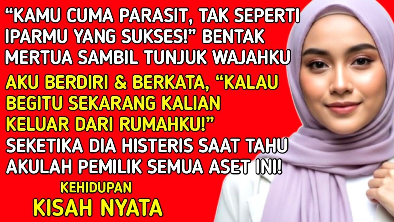 “KAMU CUMA PARASIT DI SINI!” BENTAK MERTUA—SATU KALIMAT BALASANKU LANGSUNG BUAT DIA TERDIAM!
