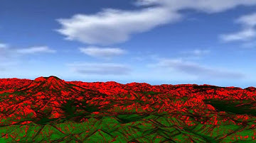 Demo of my research in terrain visualization