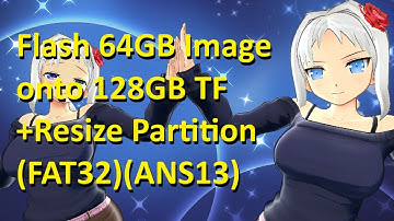 Re sizing TF FAT32 Partition and Adding Games ANS13