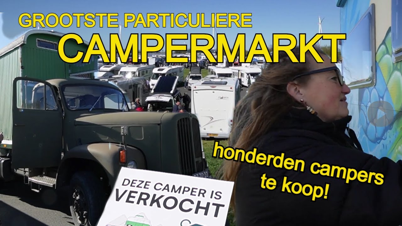 Deze Campermarkt in Flevoland Moet Je Zien!