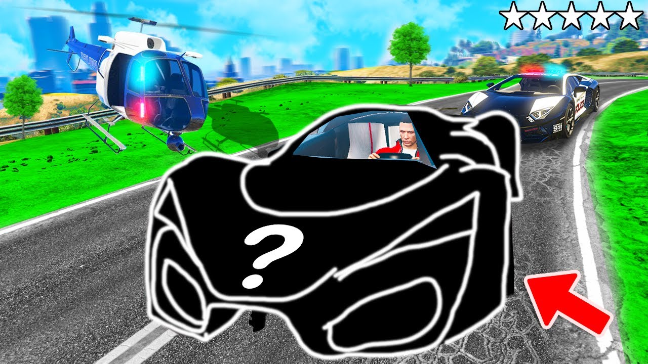 POLIZEI verfolgt ZUFÄLLIGES OP AUTO in GTA 5! (Polizei vs. Dieb)