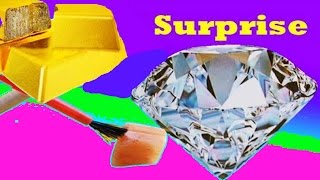 DIY Mystery DIAMOND Rock Or GOLD Dig It Opening