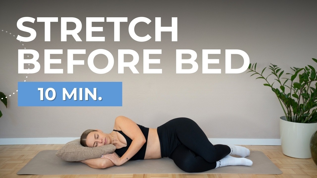 10 MIN EVENING STRETCH | Relax, Unwind & Release Tension | DAMN SPORTS®