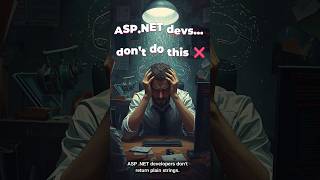 ASP.NET Developers… Don’t Return Strings Like This ❌ (Use This Instead) #shorts