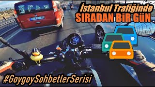 İstanbul Trafiğinde Sıradan Bir Gün Goygoysohbetlerserisi Xsr900 Motovlog