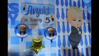 Avyukt 5th Birthday Celebration