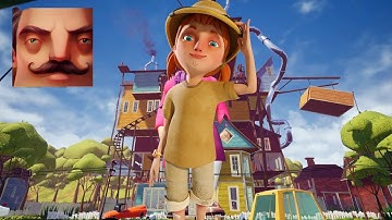 Hello Neighbor - My New Neighbor MYA Hunter Act 2 Door Gameplay Walkthrough