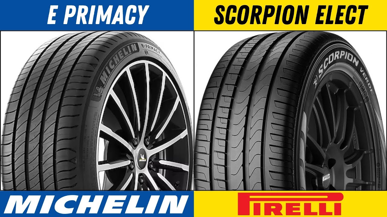 Pirelli Scorpion Elect vs Michelin E.Primacy – BEST EV TIRES FOR RANGE AND COMFORT IN 2025?