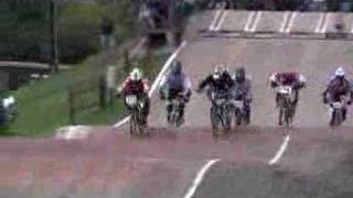 BMX Racing crash and brawl.