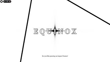 EQUINOX Cutscene | 1 IN 2.5B | Sol’s RNG Summer Update