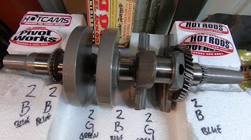 2014 Polaris RZR 1000 Crankshaft, piston rod and harmonic balancer bearing selection