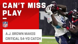 A.J. Brown Does NOT Want to Go to Overtime