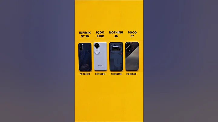 Nothing 3A vs POCO F7 vs Infinix GT 30 vs iQOO Z10R – ULTIMATE Speed Test! ⚡