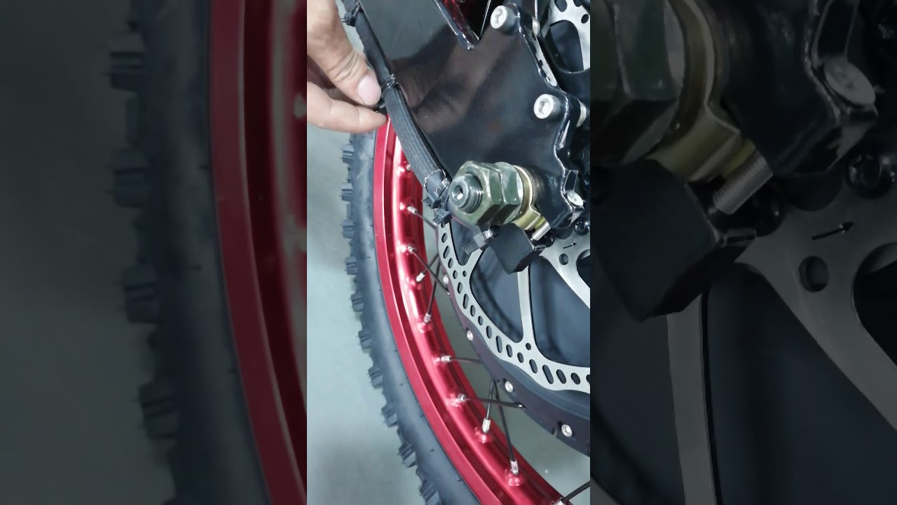 How to change the brake rotor for Stealth Bomber Ebike YouTube