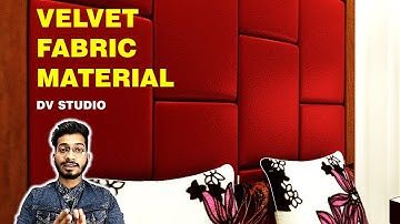 How to make Velvet fabric material in Vray Sketchup || DV Studio
