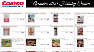 Costco November 2021 Holiday Savings Coupon (Nov 1-29 Including Black Friday) | Costcostats.com