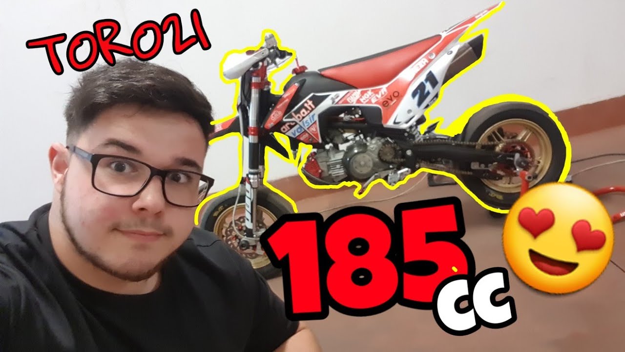 Pit Bike MOTARD - PBS 160 PRO YX185 TB  ELABORAZIONE ESTREMA E FRIZIONE IDRAULICA - PITVLOG 4