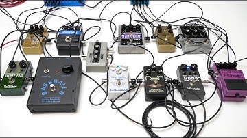 No Input Guitar Effects Feedback Loop Matrix Synthesis PEDAL DRONE  Electro Harmonix