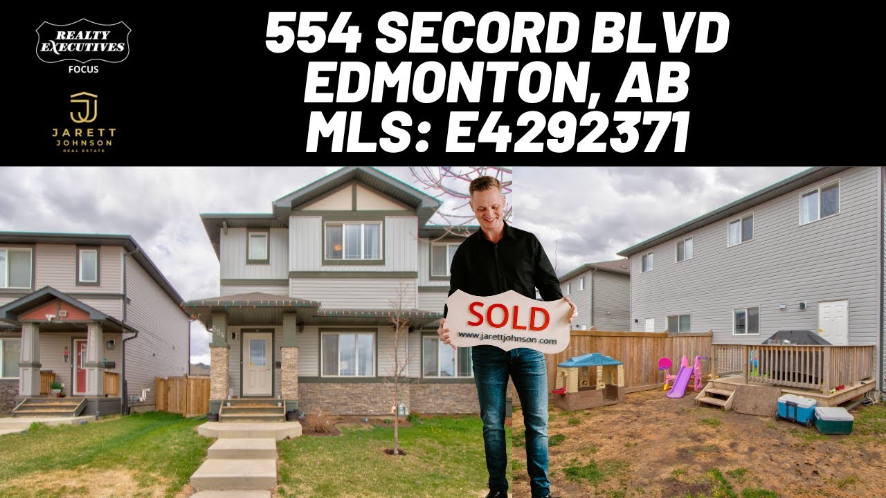 Duplex Home for Sale in Secord 554 Secord Blvd Edmonton Jarett Johnson Real Estate YouTube