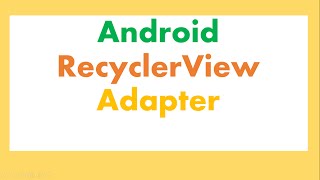 Android RecyclerView - Fill With List of Data Objects