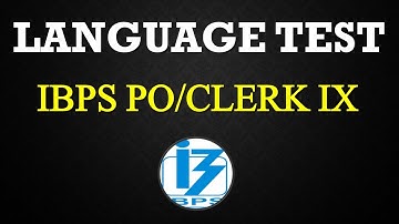 IBPS PO/CLERK LANGUAGE TEST (LPT) + COMPUTER CERTIFICATE || All Doubts Cleared