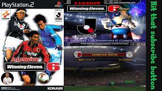 J.League Winning Eleven 6 – Full Gameplay on PlayStation 2 (PS2) | Classic J.League Football