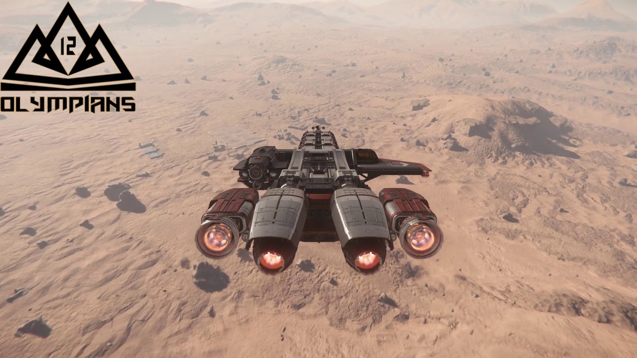 Star citizen caterpillar cargo 305000 aUEC 30 min port Olisar Daymar ArcCorp Mining141