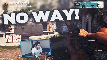 I HIT A SICK TRICKSHOT OFF THE STAIRS! (INSANE COD: WW2 TRICKSHOTS) @Dare_Req